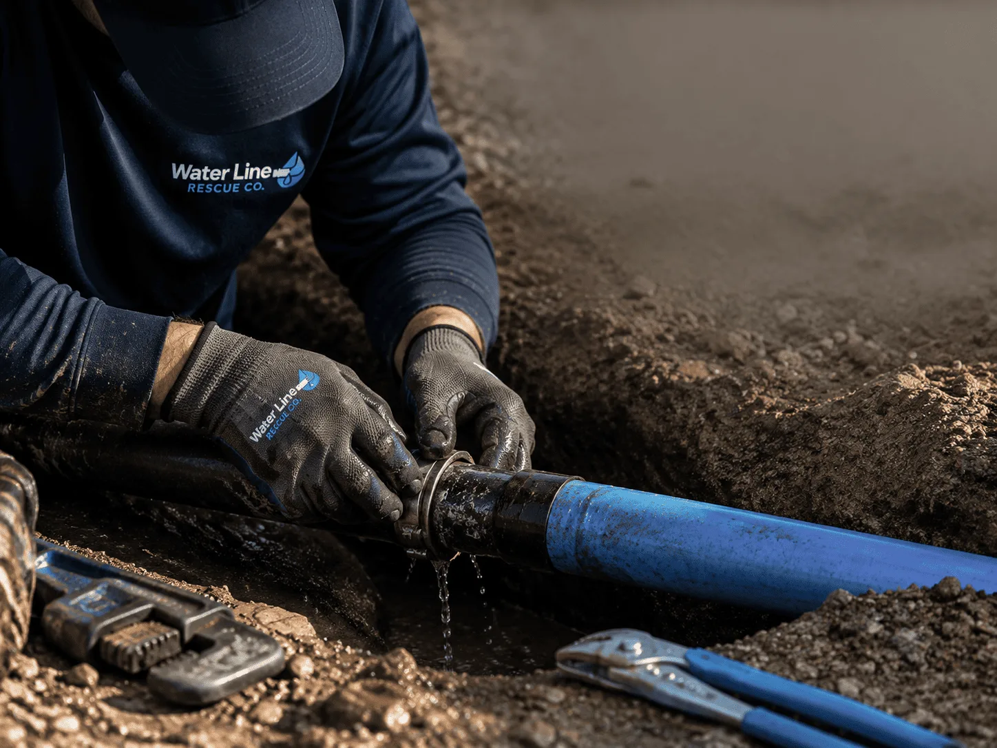 Why choose Water Line Repair in Plevna, KS